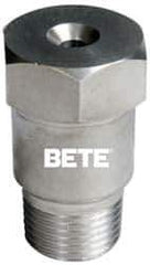 Bete Fog Nozzle - 1/2" Pipe, 60° Spray Angle, Brass, Full Cone Nozzle - Male Connection, N/R Gal per min at 100 psi, 1/4" Orifice Diam - Industrial Tool & Supply