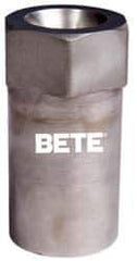 Bete Fog Nozzle - 1/2" Pipe, 120° Spray Angle, Brass, Full Cone Nozzle - Female Connection, N/R Gal per min at 100 psi, 1/4" Orifice Diam - Industrial Tool & Supply