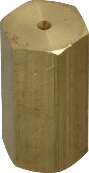 Bete Fog Nozzle - 1/8" Pipe, 60° Spray Angle, Brass, Full Cone Nozzle - Female Connection, 0.38 Gal per min at 100 psi, 0.043" Orifice Diam - Industrial Tool & Supply