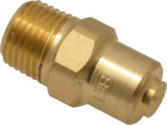 Bete Fog Nozzle - 1/8" Pipe, 120° Spray Angle, Brass, Full Cone Nozzle - Male Connection, 0.38 Gal per min at 100 psi, 0.043" Orifice Diam - Industrial Tool & Supply
