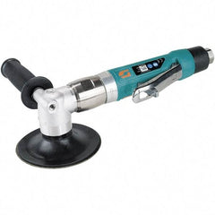 Dynabrade - 4-1/2 to 5" Disc, 11,000 RPM, Pneumatic Handheld Disc Sander - 41 CFM, 3/8 NPT Inlet, 1 hp, 90 psi - Industrial Tool & Supply