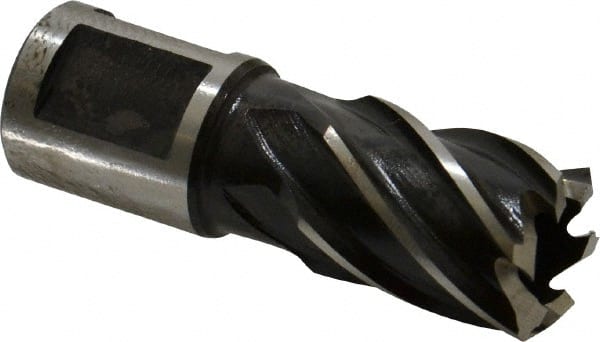 Milwaukee Tool - 3/4" Diam x 1" Deep High Speed Steel Annular Cutter - Industrial Tool & Supply