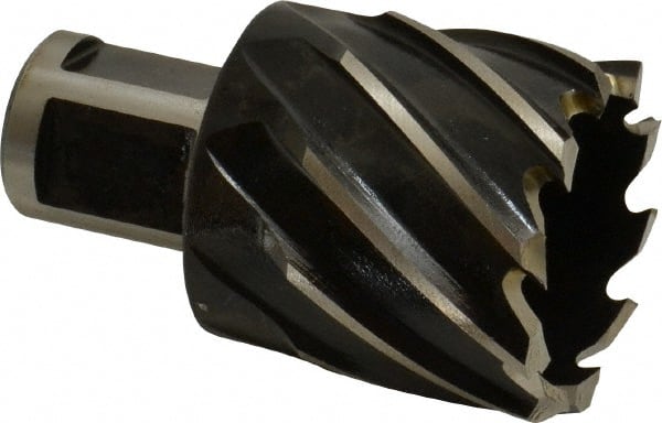 Milwaukee Tool - 1-7/16" Diam x 1" Deep High Speed Steel Annular Cutter - Industrial Tool & Supply