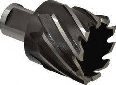 Milwaukee Tool - 1-1/2" Diam x 1" Deep High Speed Steel Annular Cutter - Industrial Tool & Supply