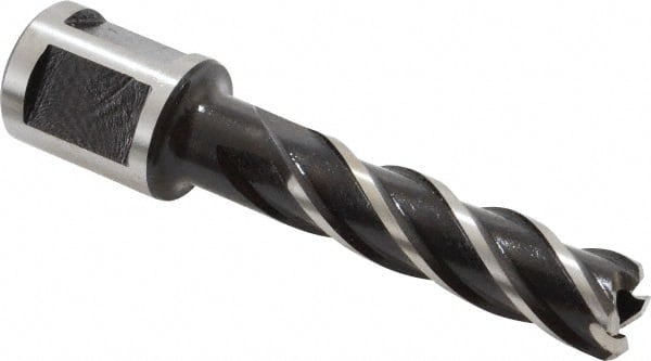 Milwaukee Tool - 1/2" Diam x 2" Deep High Speed Steel Annular Cutter - Industrial Tool & Supply