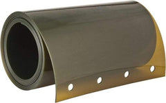 Steiner - 6 Ft. Wide x 8 Ft. High x 0.08 Inch Thick, Vinyl Welding Welding Curtain Kit - Amber with Universal Mounting Hardware - Industrial Tool & Supply
