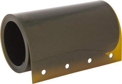 Steiner - 4 Ft. Wide x 7 Ft. High x 0.08 Inch Thick, Vinyl Welding Welding Curtain Kit - Amber with Universal Mounting Hardware - Industrial Tool & Supply
