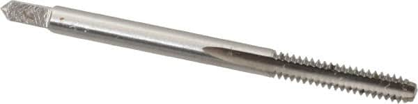 Interstate - #6-32 UNC, 3 Flute, Bottoming, Plug & Taper, Bright Finish, High Speed Steel Tap Set - Industrial Tool & Supply