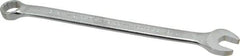 Proto - 7/16" 12 Point Offset Combination Wrench - 15° Offset Angle, 7" OAL, Steel, Satin Finish - Industrial Tool & Supply