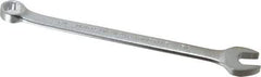 Proto - 1/2" 12 Point Offset Combination Wrench - 15° Offset Angle, 8" OAL, Steel, Satin Finish - Industrial Tool & Supply