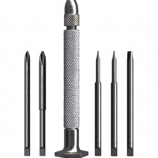Moody Tools - Precision & Specialty Screwdrivers Type: Precision Phillips/Slotted Screwdriver Overall Length Range: 3" - 6.9" - Industrial Tool & Supply