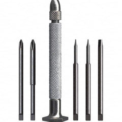 Moody Tools - Precision & Specialty Screwdrivers Type: Precision Phillips/Slotted Screwdriver Overall Length Range: 3" - 6.9" - Industrial Tool & Supply