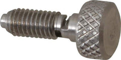 Gibraltar - 10-32, 0.4" Thread Length, 0.104" Max Plunger Diam, 0.5 Lb Init to 3 Lb Final End Force, Knob Handle Plunger - Knurled Knob, 0.46" Body Length, 0.4" Length Under Head/Shoulder, 3/32" Plunger Projection - Industrial Tool & Supply