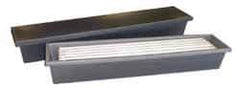 Bayhead Products - 64.5" Long x 12" Wide x 1" High Gray Lid - For Use with KW2 - Industrial Tool & Supply
