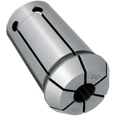 Techniks - SYOZ25 9/32" Single Angle Collet - 0.0004" TIR, 2.047" OAL, 1.38" Overall Diam - Exact Industrial Supply