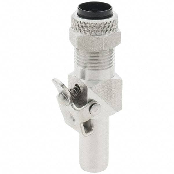 Parker - 3/8" OD, Grade 316Stainless Steel Through Type Insert - 150 Max Working psi, Comp x Comp Ends - Industrial Tool & Supply