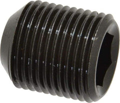 Value Collection - 7/8-14 UNF, 1" OAL, Cup Point Set Screw - Grade ASTM F912 Alloy Steel, 1/2" Key - Industrial Tool & Supply
