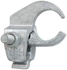 Cooper Crouse-Hinds - 1-1/4 Pipe, Iron, Electro Galvanized Conduit Clamp - Industrial Tool & Supply