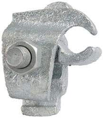 Cooper Crouse-Hinds - 1/2 Pipe, Iron, Electro Galvanized Conduit Clamp - Industrial Tool & Supply