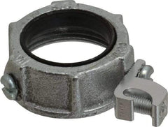Cooper Crouse-Hinds - 1-1/4" Trade, Malleable Iron Threaded Rigid/Intermediate (IMC) Conduit Bushing - Partially Insulated - Industrial Tool & Supply