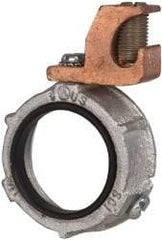 Cooper Crouse-Hinds - 1-1/2" Trade, Malleable Iron Threaded Rigid/Intermediate (IMC) Conduit Bushing - Partially Insulated - Industrial Tool & Supply