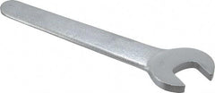Proto - 3/4" Standard Service Open End Wrench - 6-1/4" OAL, Single End, Satin Finish, 30° Head Angle - Industrial Tool & Supply