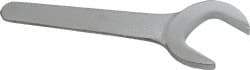 Proto - 1-1/2" Standard Service Open End Wrench - 7-5/8" OAL, Single End, Satin Finish, 30° Head Angle - Industrial Tool & Supply
