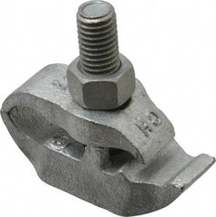 Cooper Crouse-Hinds - 1/2" Pipe, Malleable Iron, Electro Galvanized Conduit Clamp - 1 Mounting Hole - Industrial Tool & Supply