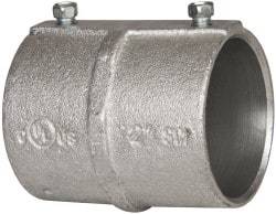 Cooper Crouse-Hinds - 2" Trade, Malleable Iron Set Screw Rigid/Intermediate (IMC) Conduit Coupling - Noninsulated - Industrial Tool & Supply