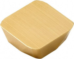 Seco - SPEN1906 MD20 Grade T25M Carbide Milling Insert - TiCN/TiC/TiCN/TiN Finish, 1/4" Thick, 3/4" Inscribed Circle - Industrial Tool & Supply