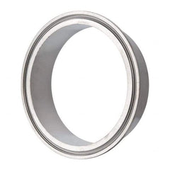VNE - 4", Clamp Style, Sanitary Stainless Steel Pipe Welding Ferrule - Tube OD Connection, Grade 304 - Industrial Tool & Supply