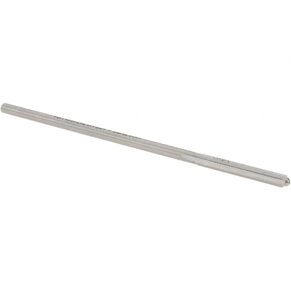 Alvord Polk - 0.109" High Speed Steel 4 Flute Chucking Reamer - Industrial Tool & Supply