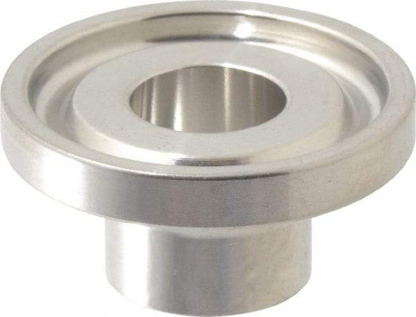 VNE - 1/2", Clamp Style, Sanitary Stainless Steel Pipe Short Welding Ferrule - Tube OD Connection, Grade 316/316L - Industrial Tool & Supply