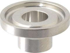 VNE - 1/2", Clamp Style, Sanitary Stainless Steel Pipe Short Welding Ferrule - Tube OD Connection, Grade 316/316L - Industrial Tool & Supply