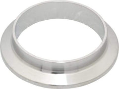 VNE - 2", Clamp Style, Sanitary Stainless Steel Pipe Short Welding Ferrule - Tube OD Connection, Grade 304 - Industrial Tool & Supply