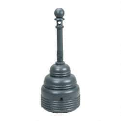 Eagle - 4 Gal Polyethylene Cigarette & Cigar Receptacle - 43-1/4" High - Industrial Tool & Supply