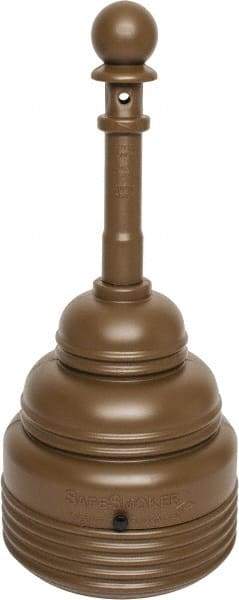 Eagle - 4 Gal Polyethylene Cigarette & Cigar Receptacle - 43-1/4" High - Industrial Tool & Supply