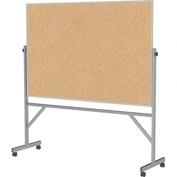 Ghent - Cork Bulletin Boards Style: Reversible Bulletin Board Color: Natural Cork - Industrial Tool & Supply