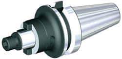 Kennametal - BT40 Taper Shank 27mm Pilot Diam Shell Mill Holder - 150mm Flange to Nose End Projection, 48mm Nose Diam, Through-Spindle Coolant - Exact Industrial Supply