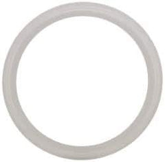 VNE - 4", Clamp Style, Sanitary PTFE Pipe Gasket - Tube OD Connection - Industrial Tool & Supply
