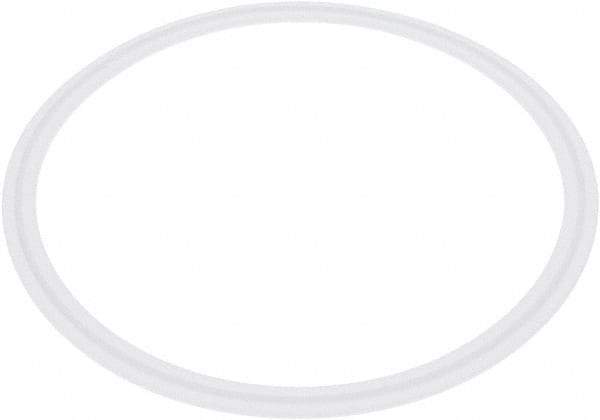VNE - 6", Clamp Style, Sanitary PTFE Pipe Gasket - Tube OD Connection - Industrial Tool & Supply