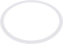 VNE - 6", Clamp Style, Sanitary PTFE Pipe Gasket - Tube OD Connection - Industrial Tool & Supply