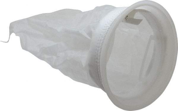 Value Collection - 100 Micron, Size 1, 90 GPM Max Flow, Liquid Bag Filter - 7 Inch Diameter, 16-1/2 Inch Long, 2-1/2 Sq. Ft. - Industrial Tool & Supply