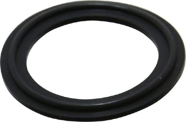 VNE - 1-1/2", Clamp Style, Sanitary Viton Pipe Gasket - Tube OD Connection - Industrial Tool & Supply