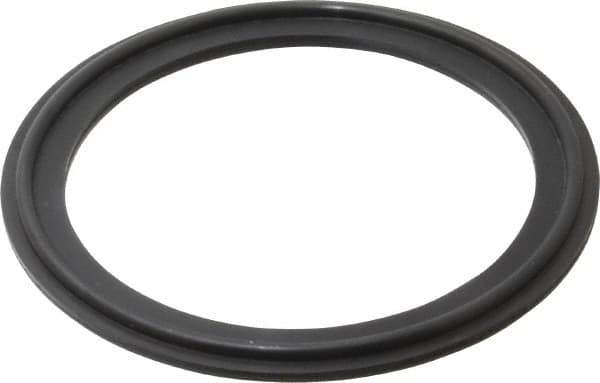 VNE - 2-1/2", Clamp Style, Sanitary Viton Pipe Gasket - Tube OD Connection - Industrial Tool & Supply