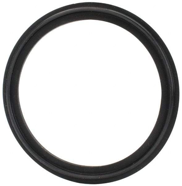 VNE - 3", Clamp Style, Sanitary Viton Pipe Gasket - Tube OD Connection - Industrial Tool & Supply