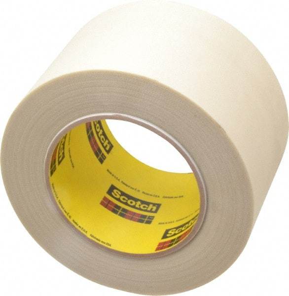 3M - 60 Yd Long x 3" Wide, Series 361, White Silicone Glass Cloth Tape - 7.5 mil Thick, 182 Lb/In Tensile Strength - Industrial Tool & Supply