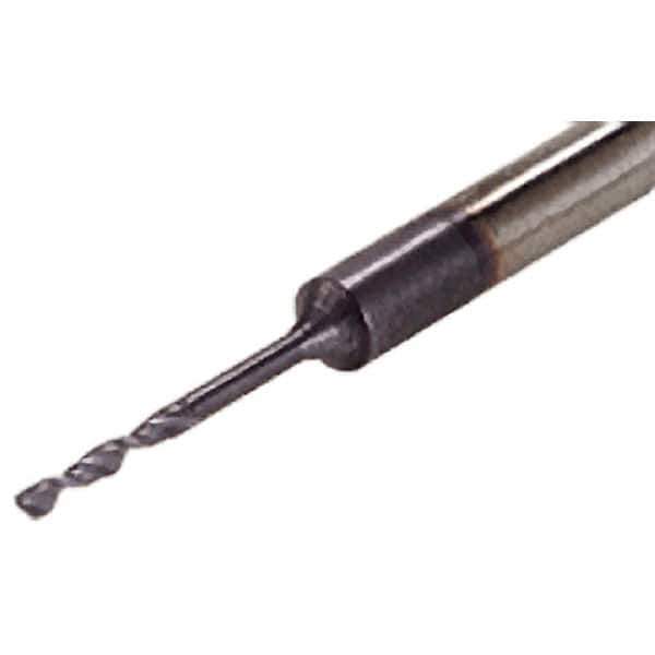 Iscar - 2.8mm 140° Solid Carbide Jobber Drill - TiAlN Finish, Right Hand Cut, Spiral Flute, Straight Shank, 60mm OAL, Standard Point - Industrial Tool & Supply