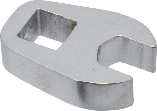 Proto - 3/8" 3/8" Drive Chrome Open End Crowfoot Wrench - 0.92" Head Diam x 1/4" Head Thickness - Industrial Tool & Supply