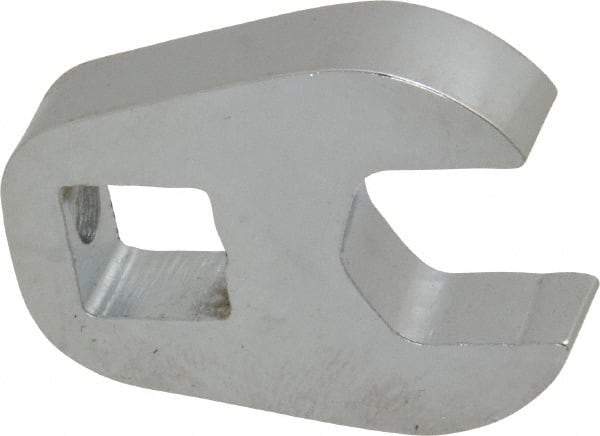 Proto - 1/2" 3/8" Drive Chrome Open End Crowfoot Wrench - 1.1" Head Diam x 1/4" Head Thickness - Industrial Tool & Supply